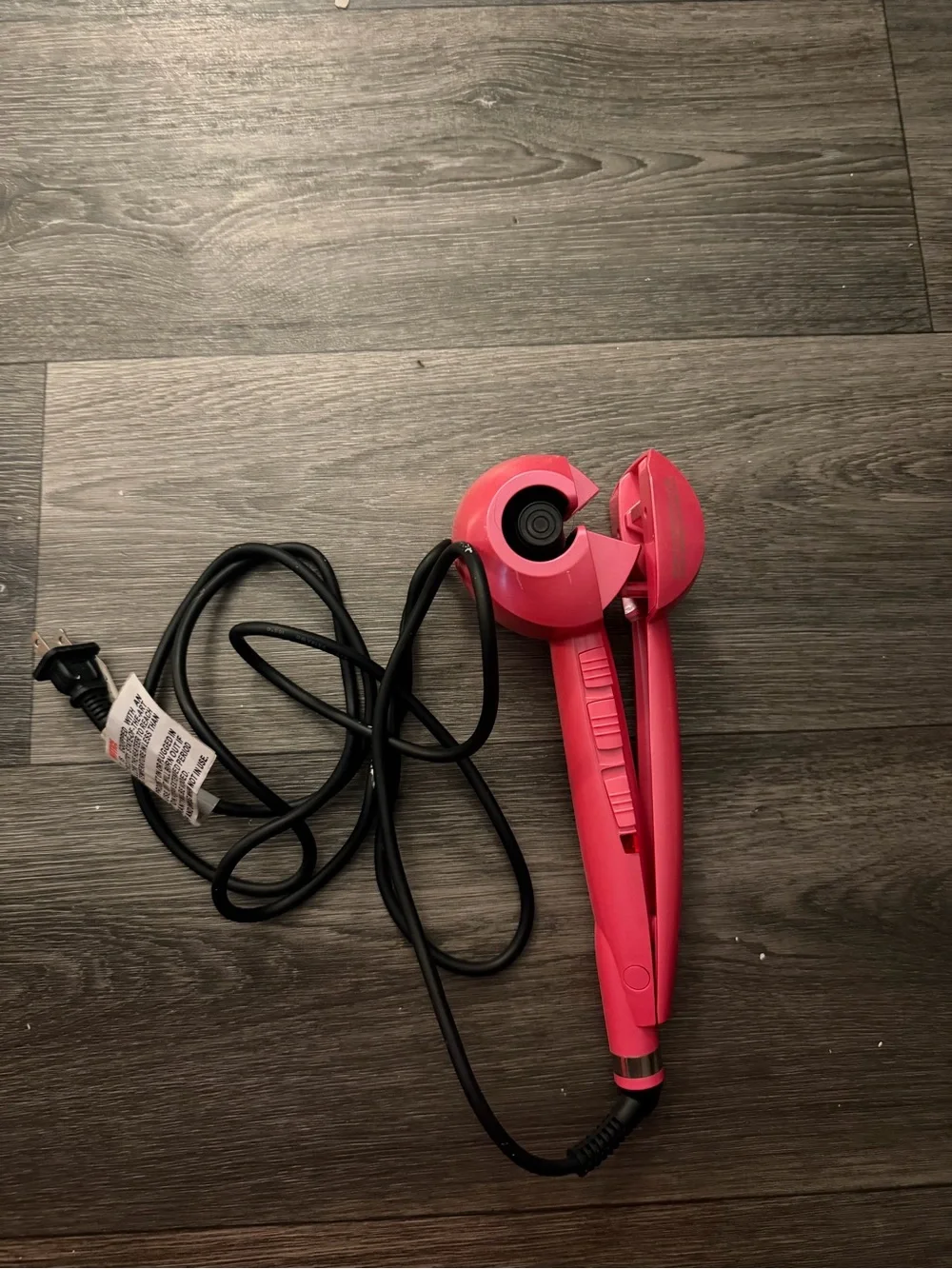 Pink Automatic Curling Styler for Women - Lightweight Heat Tool